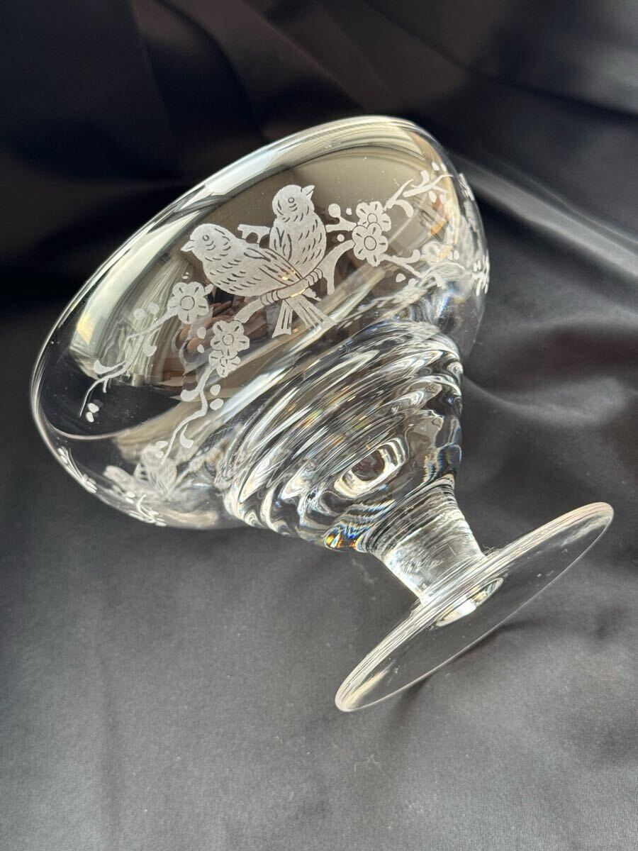 イギリス アンティーク クリスタルグラス シャンパン スチュアート社 Stuart社 【d】拍卖