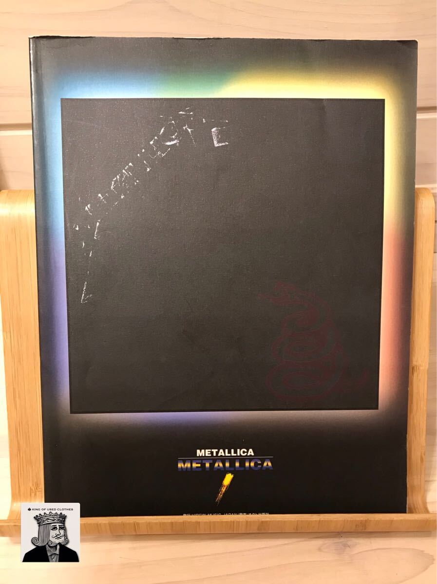メタリカ METALLICA (バンドスコア) ブラックアルバム ジェームス ラーズ カーク ジェイソン エンターサンドマン ナッシングエルスマター拍卖
