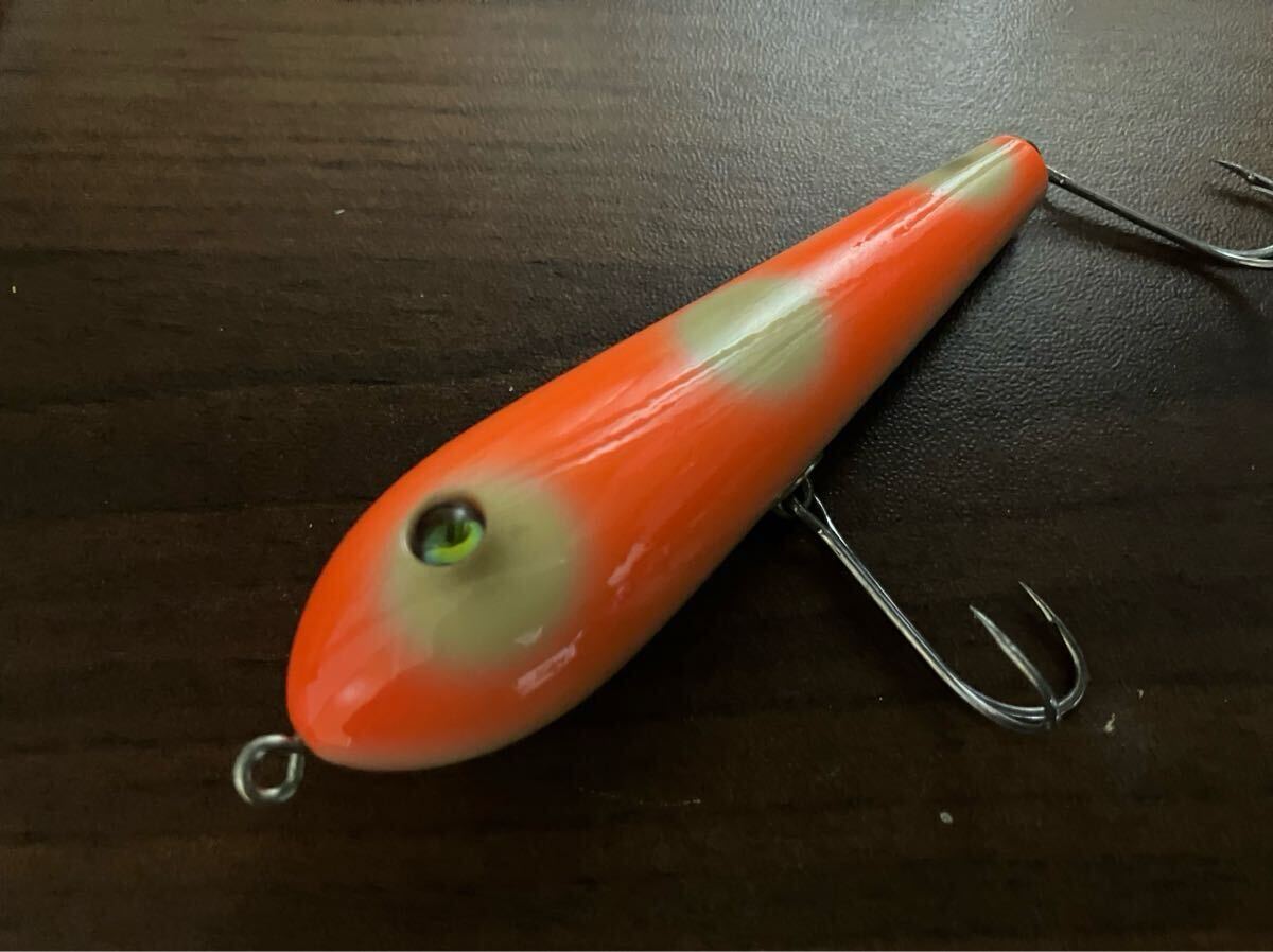 ズイール zeal テラー 35 5/8oz 01年 オレンジ色 検索 ペンシルベイト ZEAL 柏木重孝拍卖