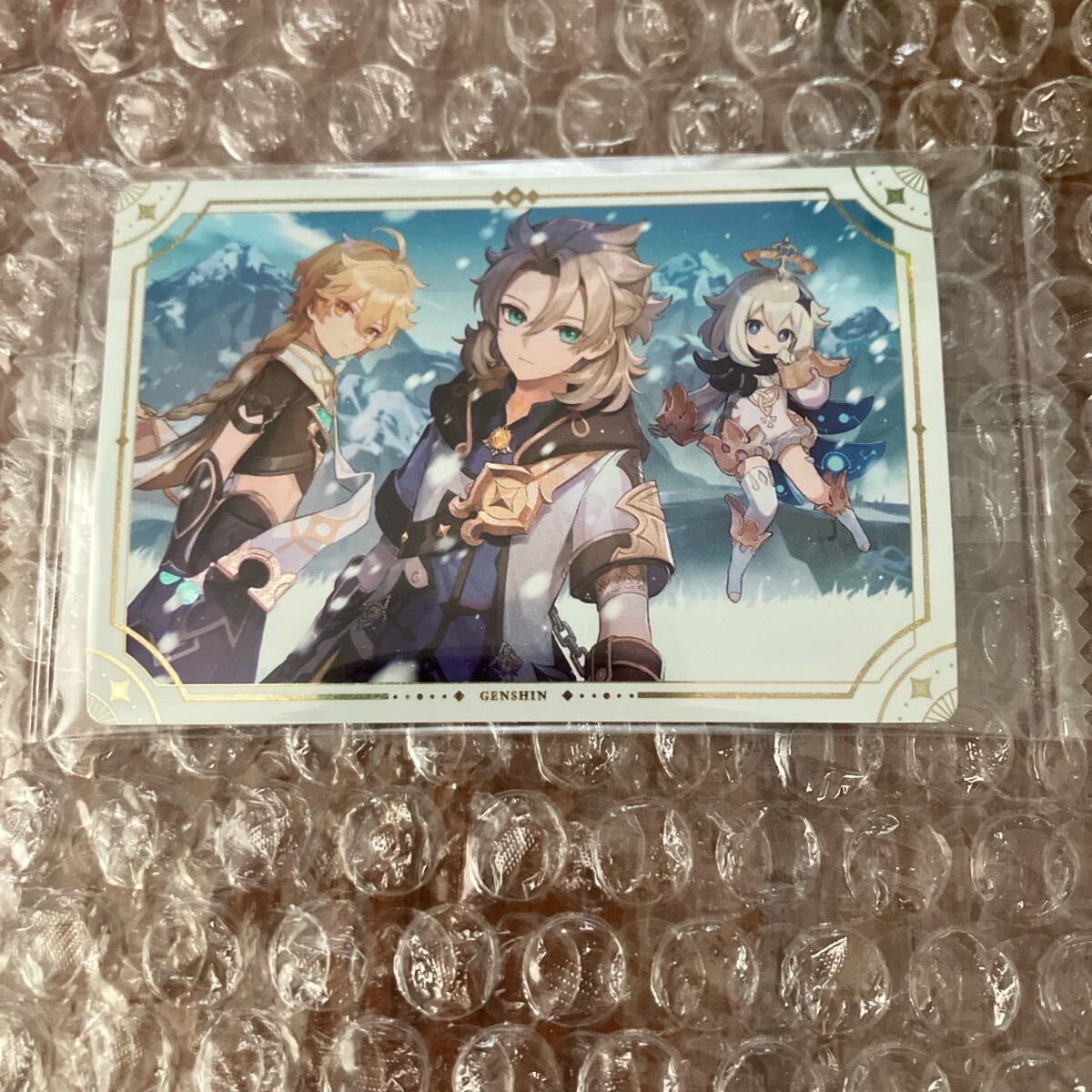 原神 Genshin シール ウエハース アルベド 空 パイモン V07拍卖