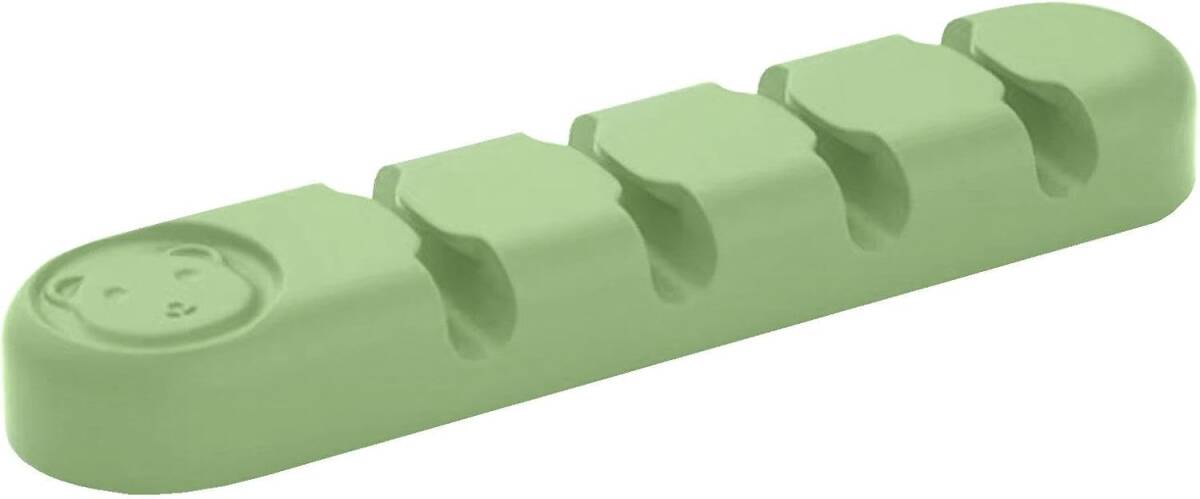 デスクケーブルオーガナイザークリップ、ケーブル管理クリップ - デスクケーブルオーガナイザークリップデスクトップ用 4 穴 2個入 I229拍卖