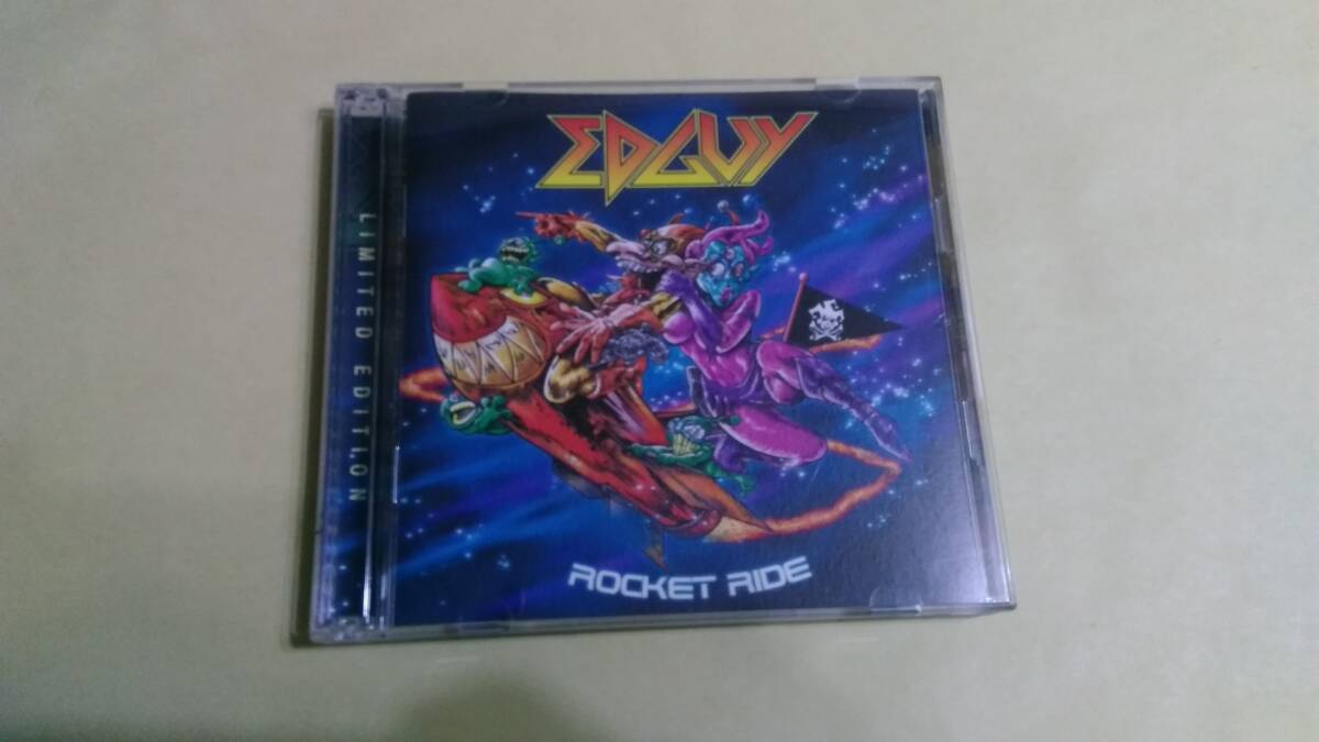 送料込 Edguy - Rocket Ride☆HammerFall Unisonic Bloodbound Dream Evil Nocturnal Rites Avantasia Gamma Ray Masterplan 拍卖