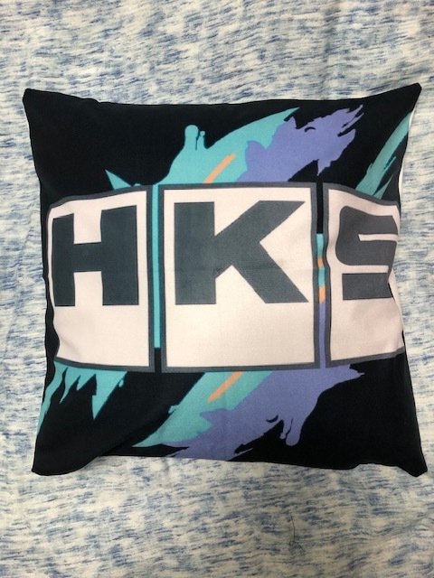 値下げ特価!HKSロゴ 大きなクッション スープラ GT-R ヤリス マークX シビック NSX R32 S2000 86 トレノ インプレッサ 拍卖