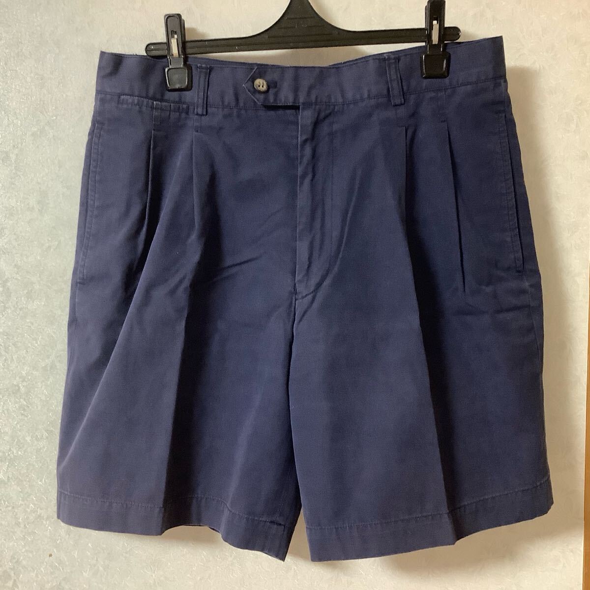 昭和レトロ Henry Cotton's ショートパンツ 48 ネイビー拍卖