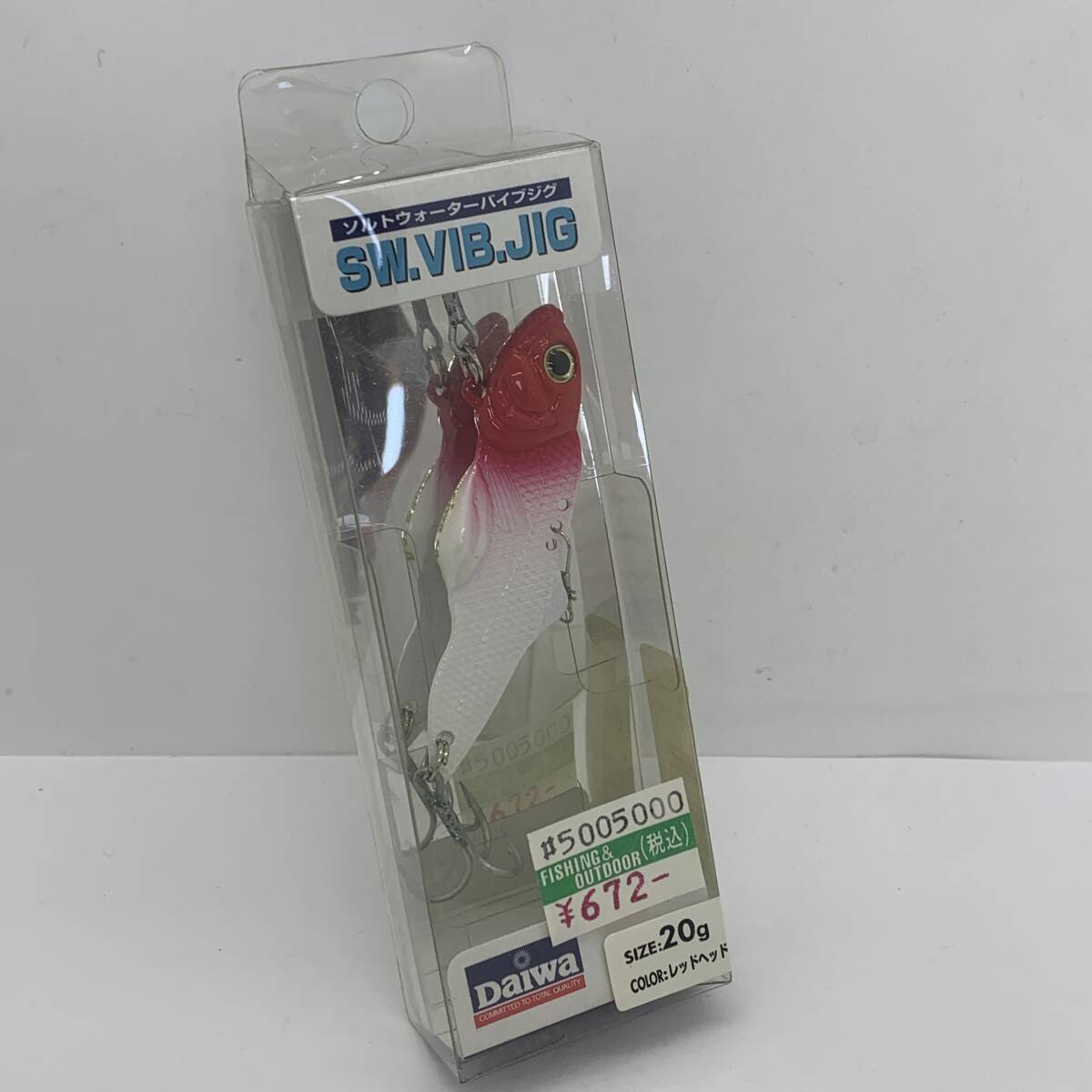 I-90384 ダイワ DAIWA ソルトウォーター バイブジグ 20g レッドヘッド拍卖