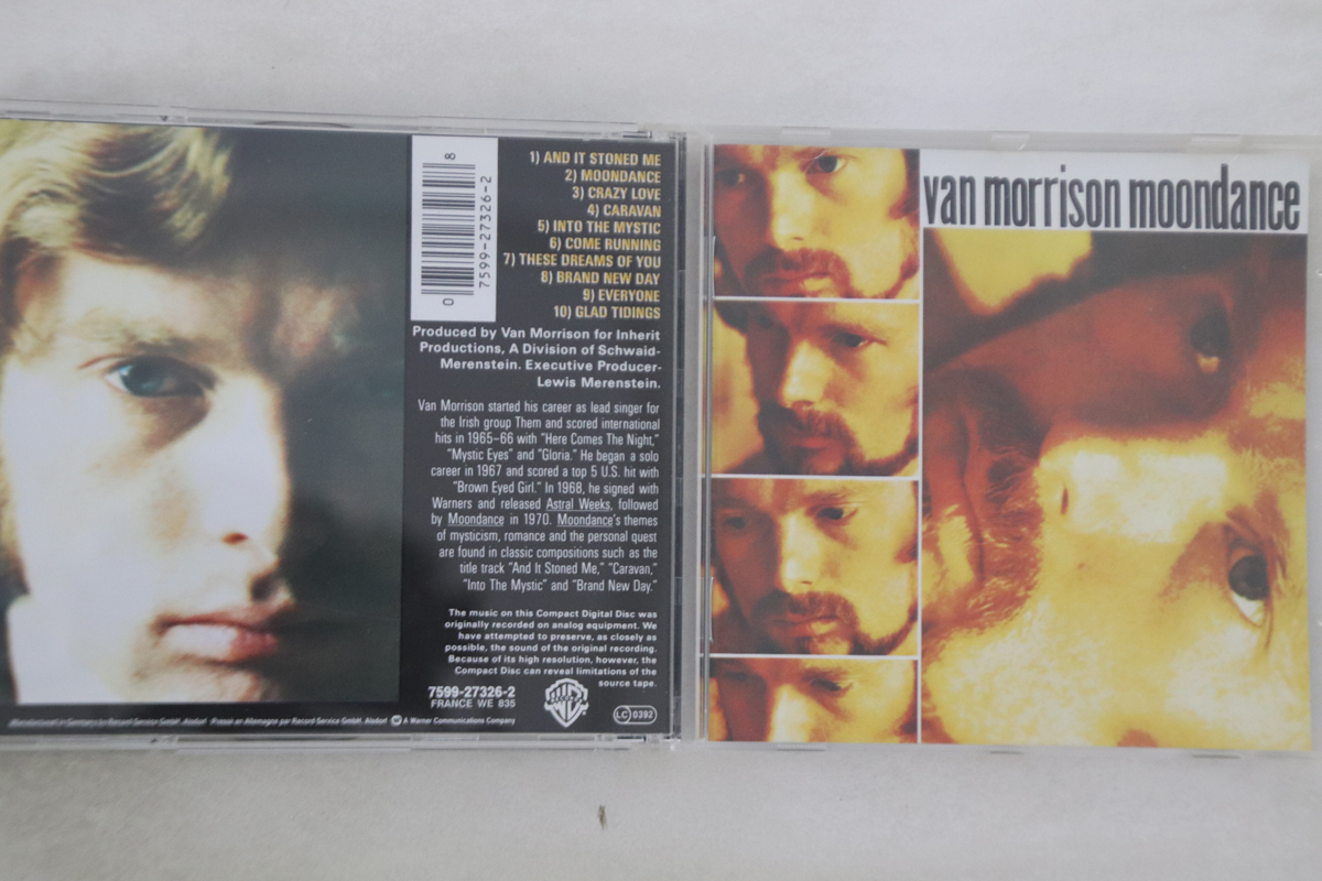 CD Van Morrison Moondance 7599273262 WARNER BROS /00110拍卖