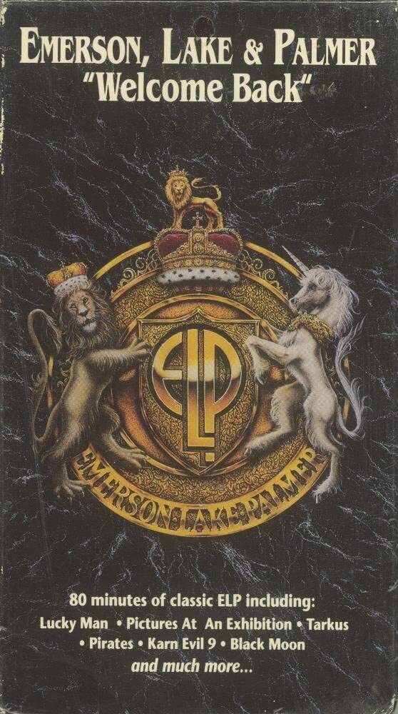 米VHS Emerson Lake & Palmer Welcome Back 8121 Strand Home Video /00300拍卖