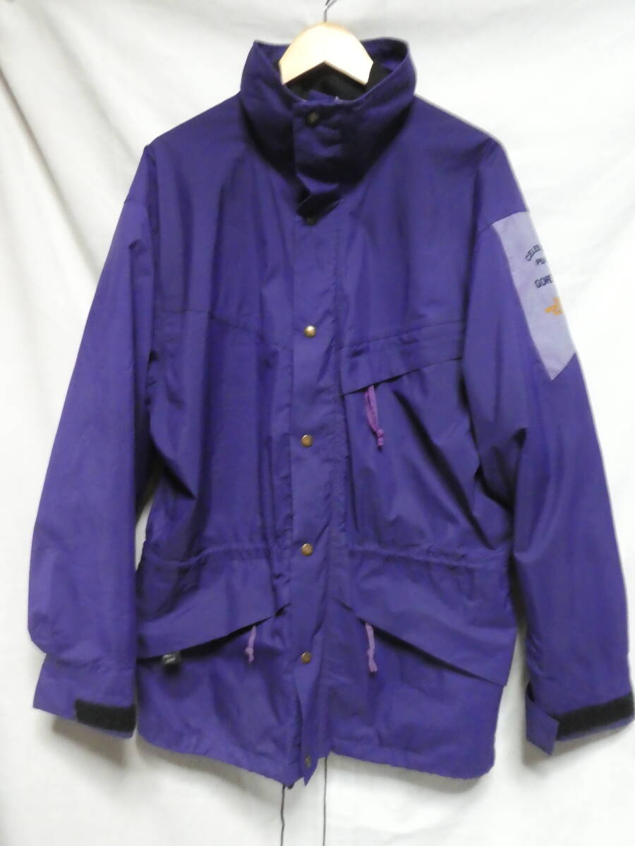 THE NORTH FACE ザノースフェイス GORE-TEX ゴアテックス パープル ナイロンマウンテンパーカー L拍卖