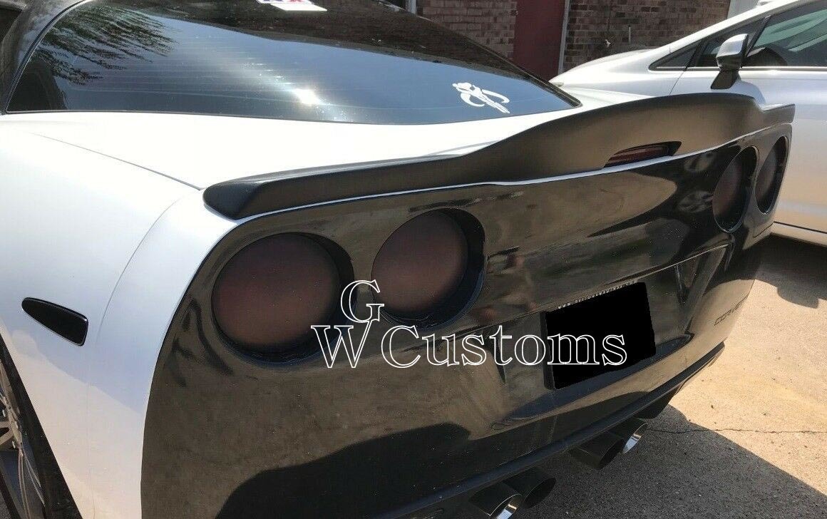 2005-2013 05-13 シボレー コルベット C6 リアウイング スポイラー ダックテール エアロ カバー 純正各色 塗装可能 マッスル拍卖