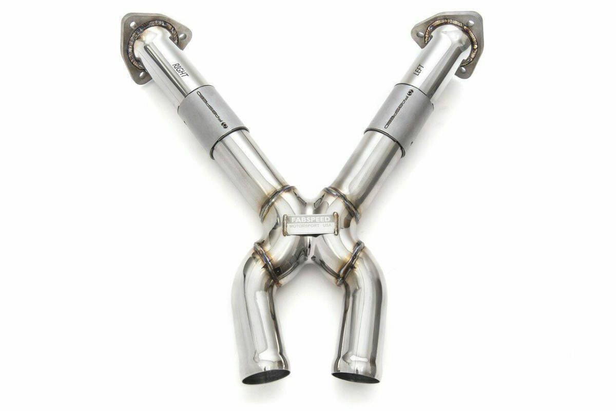 アストンマーティン ヴァンテージ V8 V12 Xパイプ センター マフラー ストレ-トパイプ 高品質 米国製 専用設計 fabspeed拍卖