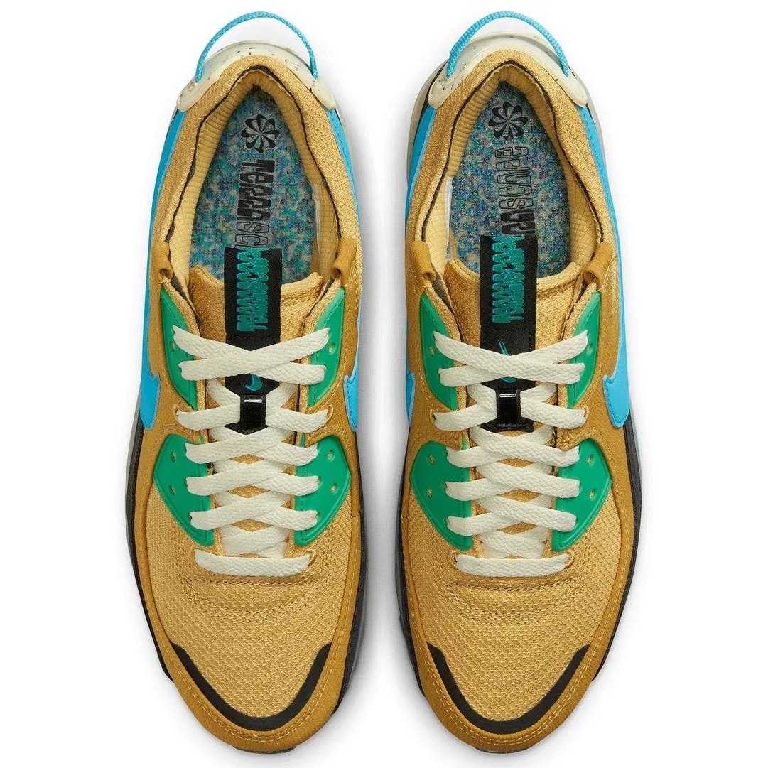 ■ナイキ エア マックス 90 テラスケープ ウィートゴールド/ブルーライトニング 新品 27.0cm US9 NIKE AIR MAX 90 TERRASCAPE DQ3987-700拍卖