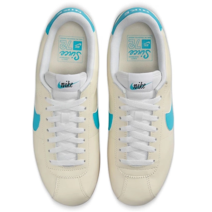 ■ナイキ ウィメンズ コルテッツ ココナッツミルク/ティールネビュラ 新品 27.0cm US10 NIKE WMNS CORTEZ HF4268-113拍卖