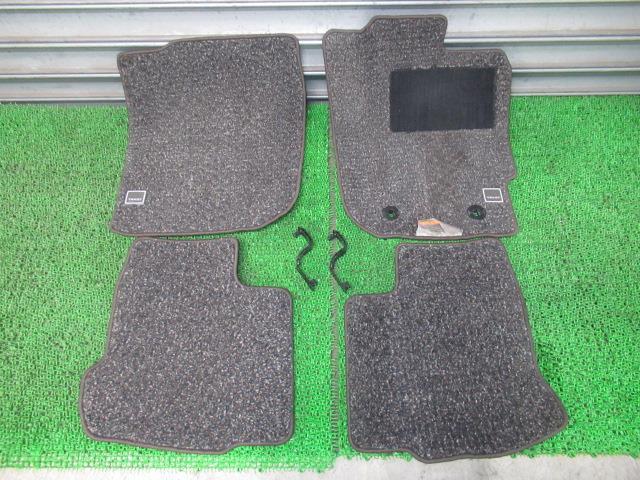 ミラトコット DBA-LA560S フロアマット 4枚 茶 /42419拍卖