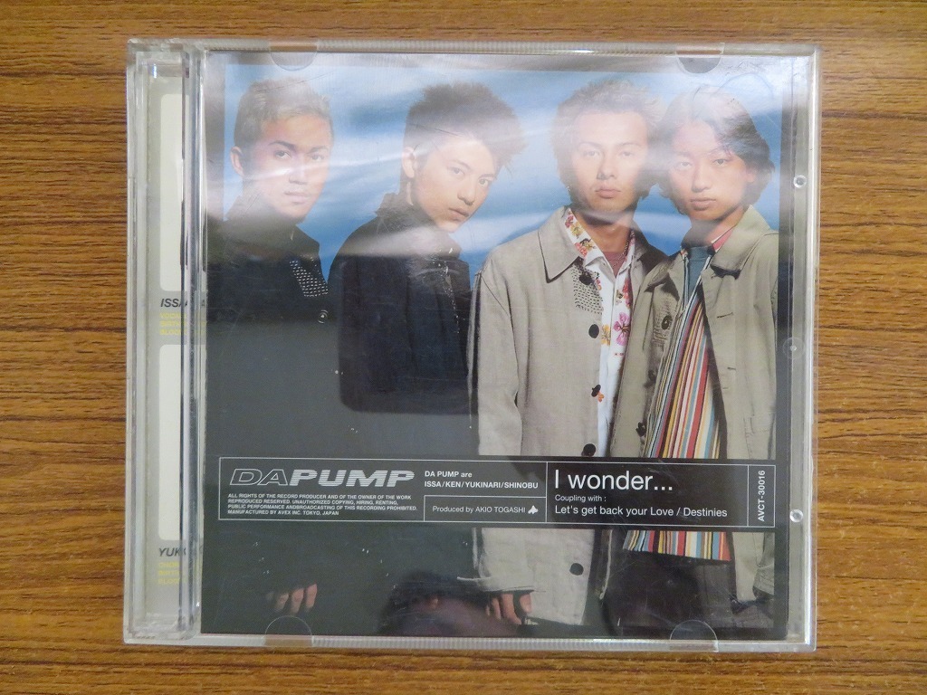 PC241★中古CD DAPUMP ダパンプ I wonder... アイ ワンダー 盤面良好 クリーニング済み拍卖