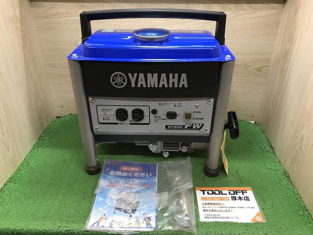 012◆未使用品◆YAMAHA エンジン発電機 EF900FW ※箱無し※50Hz拍卖