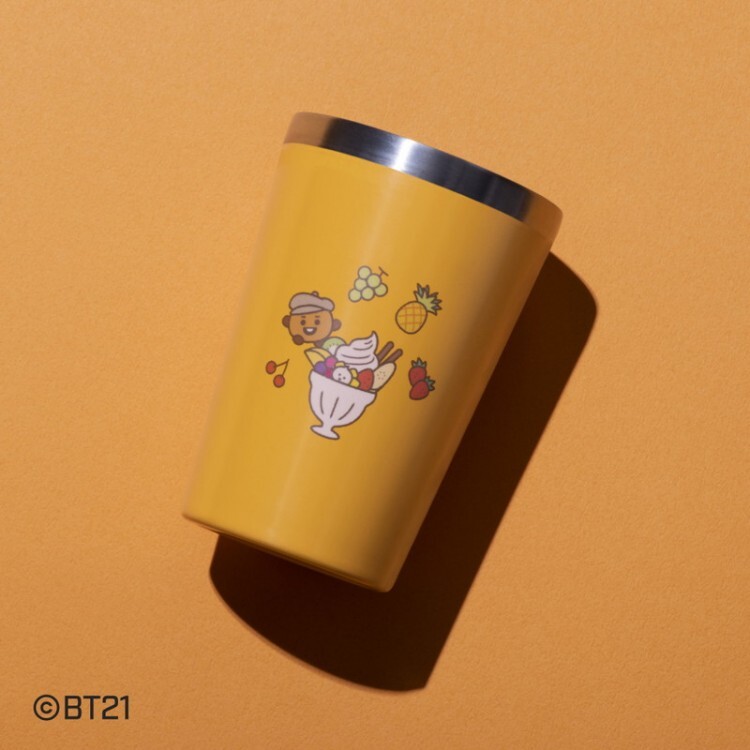 BT21 CUP COFFEE TUMBLER BOOK TATA ファミリーマート限定 2本セット拍卖
