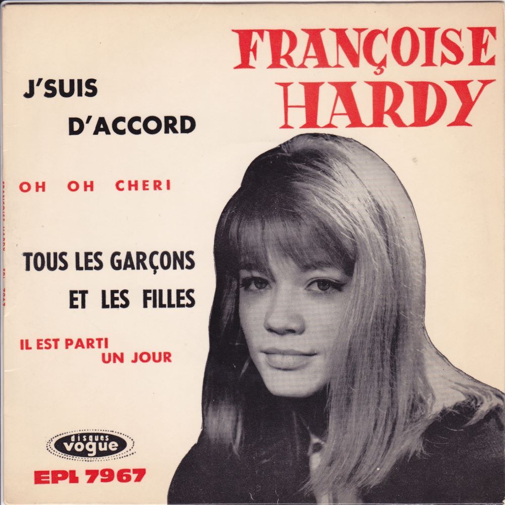 ■中古品■Francoise Hardy フランソワーズ・アルディ/oh oh cheri + 3(USED 7 INCH SINGLE EP)拍卖