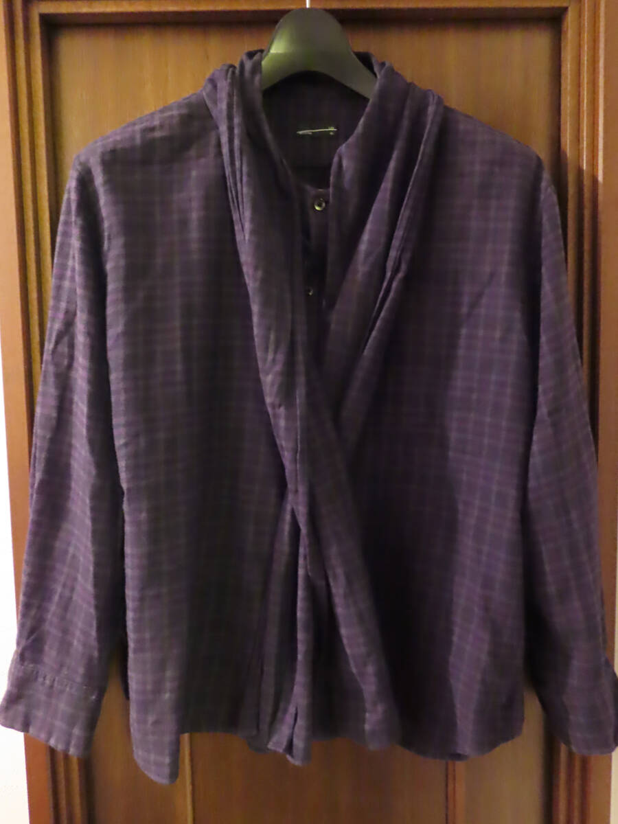 LAD MUSICIAN ラッドミュージシャン チェック柄シャツ拍卖