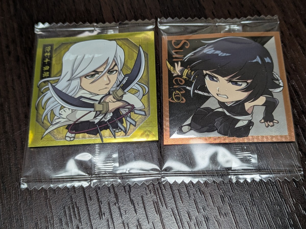 にふぉるめーしょん ウェハースチョコ BLEACH 浮竹十四郎 R BL1-15 砕蜂 N BL1-05拍卖