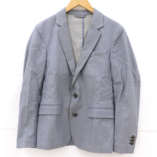 値下げ シップス SHIPS ジャケット 綿97%・ポリウレタン3% サイズS ブルー系【yy】【中古】4000064810000130拍卖