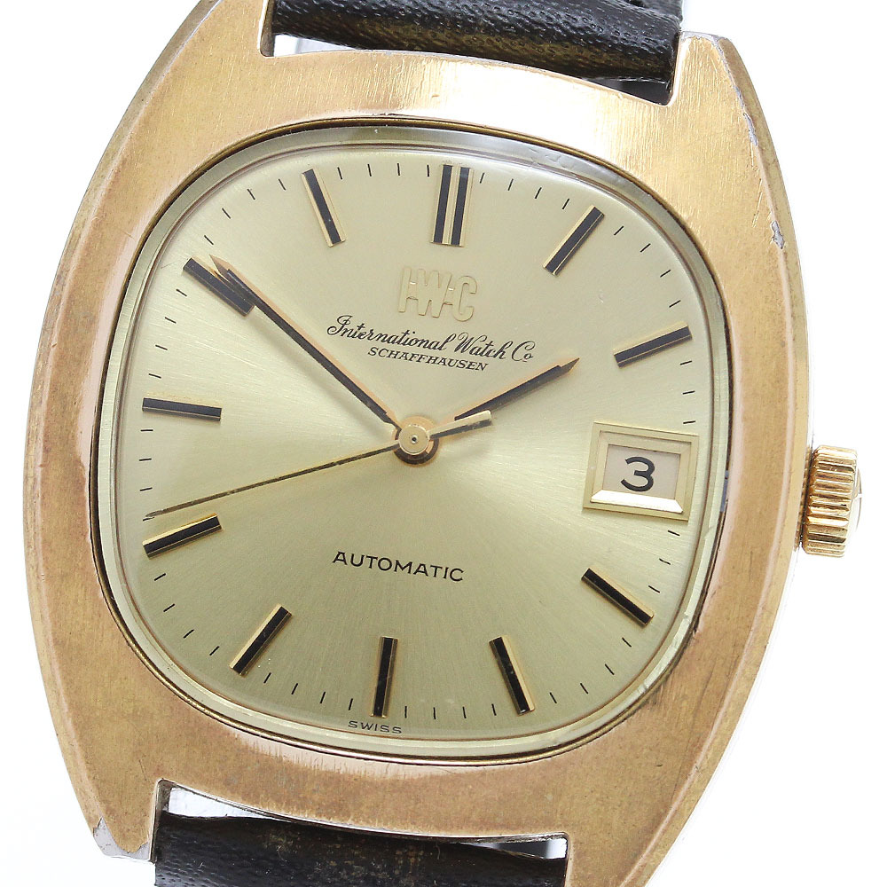 IWC IWC SCHAFFHAUSEN ビンテージ Cal.8541B 自動巻き メンズ _868634【ev20】拍卖