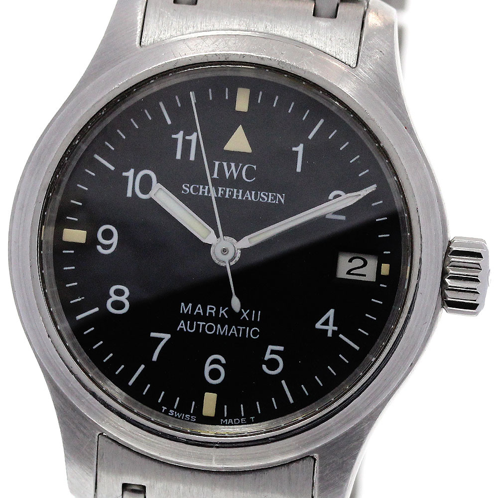 IWC IWC SCHAFFHAUSEN IW442102/4421-002 マークXII デイト 自動巻き レディース 保証書付き_869417拍卖