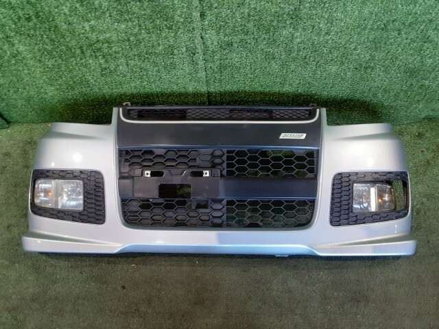 【中古】L175S ムーヴ カスタムX スポルザフロントバンパー フォグランプ付拍卖