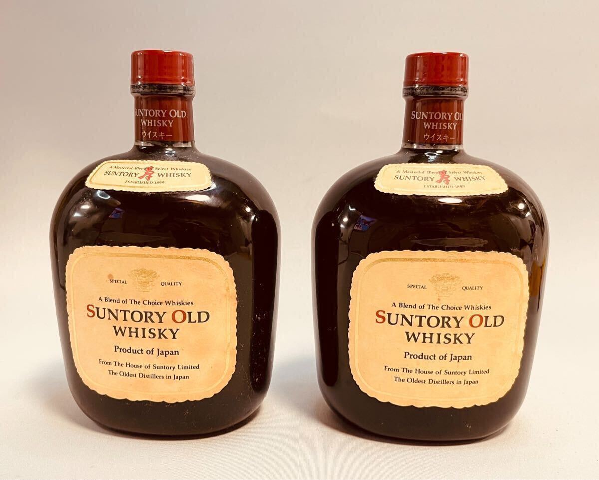(NO.M0232)サントリー オールドウイスキー SUNTORY OLD WHISKY アルコール43% 未開封 寿拍卖