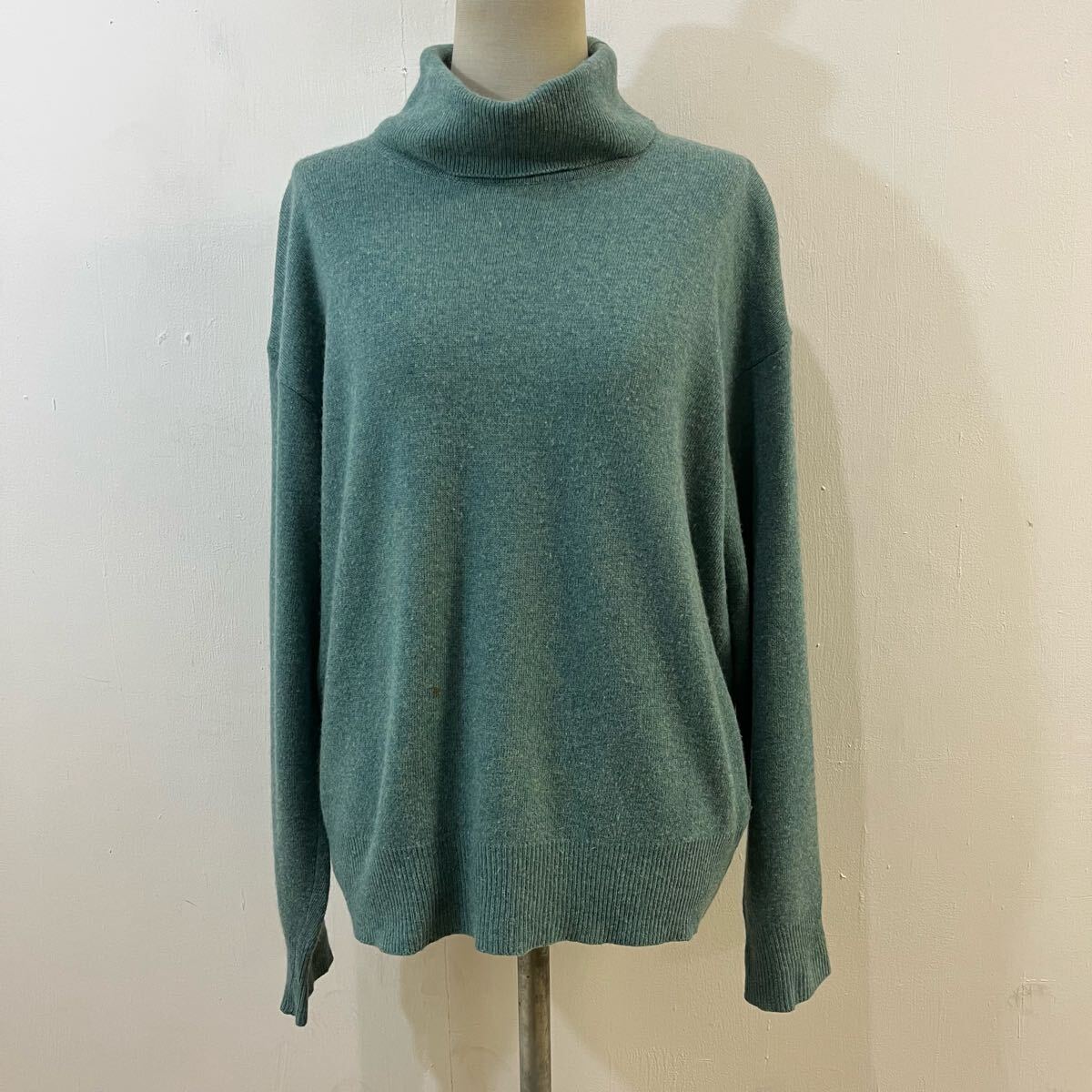 MaxMara WEEKEND LINE イタリア製 カシミヤ混 ニットセーター ハイネック タートルネック マックスマーラ【レターパックプラス郵送可】R拍卖