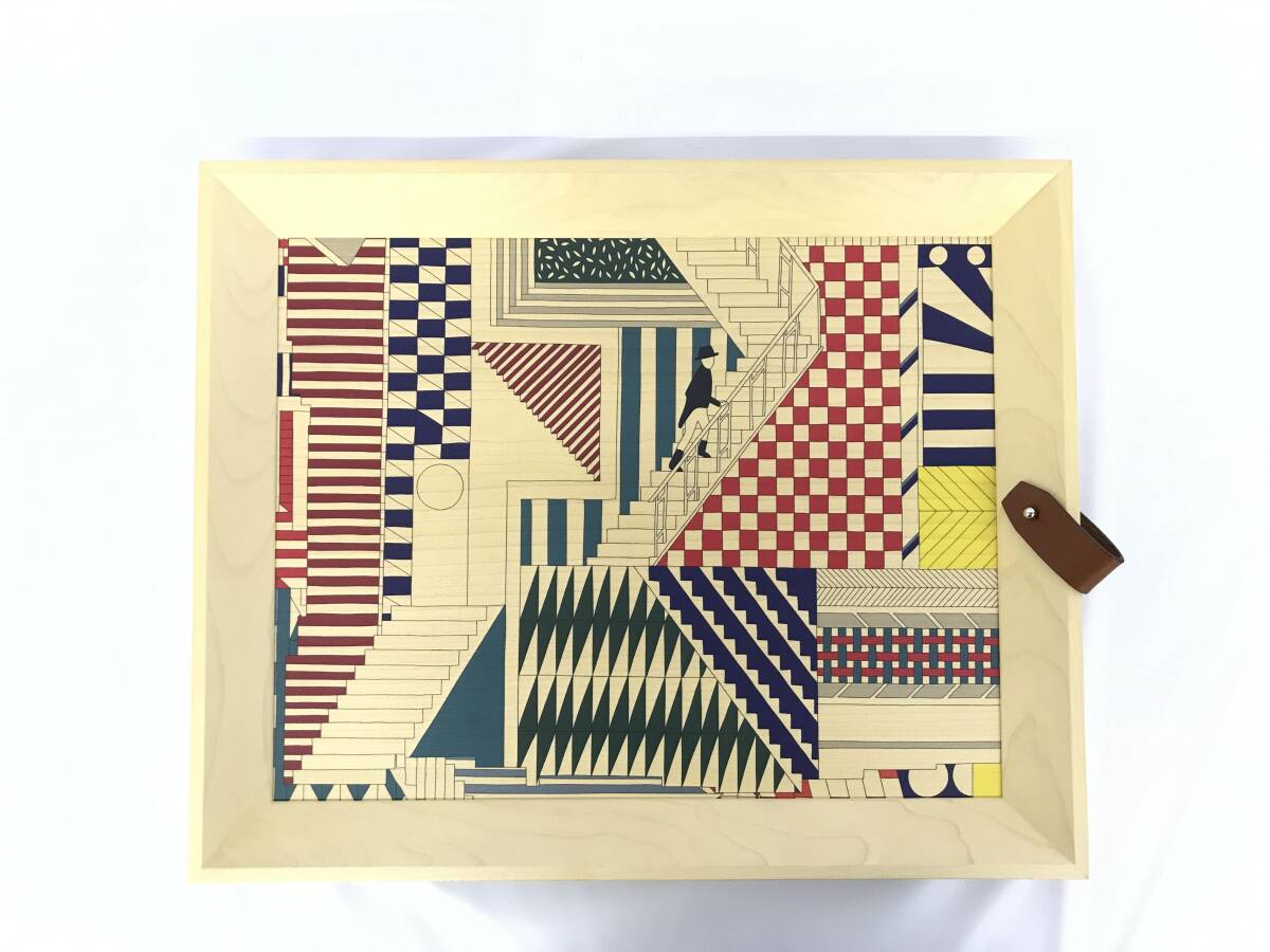 HERMES エルメス 木製ディナートレイ ウッド Lサイズ 希少 限定拍卖