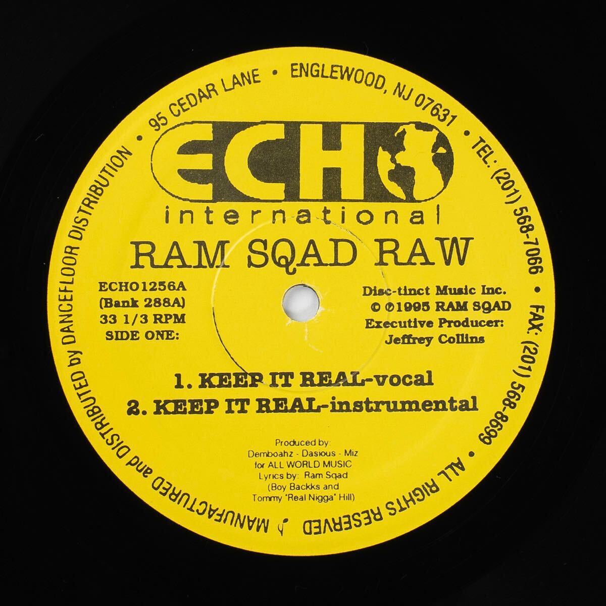 Ram Sqad Raw Keep It Real レコード拍卖