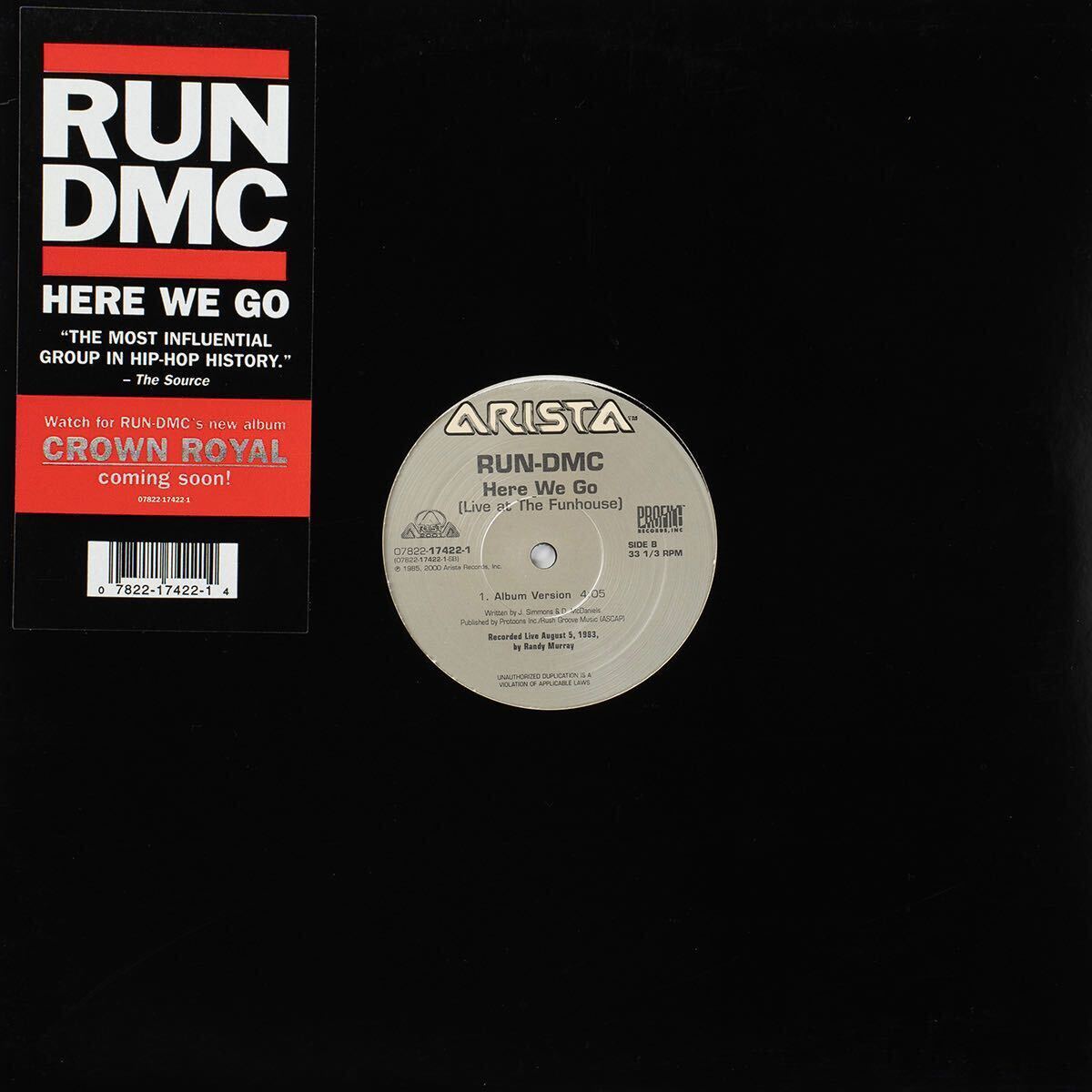 RUN-DMC Here We Go レコード拍卖