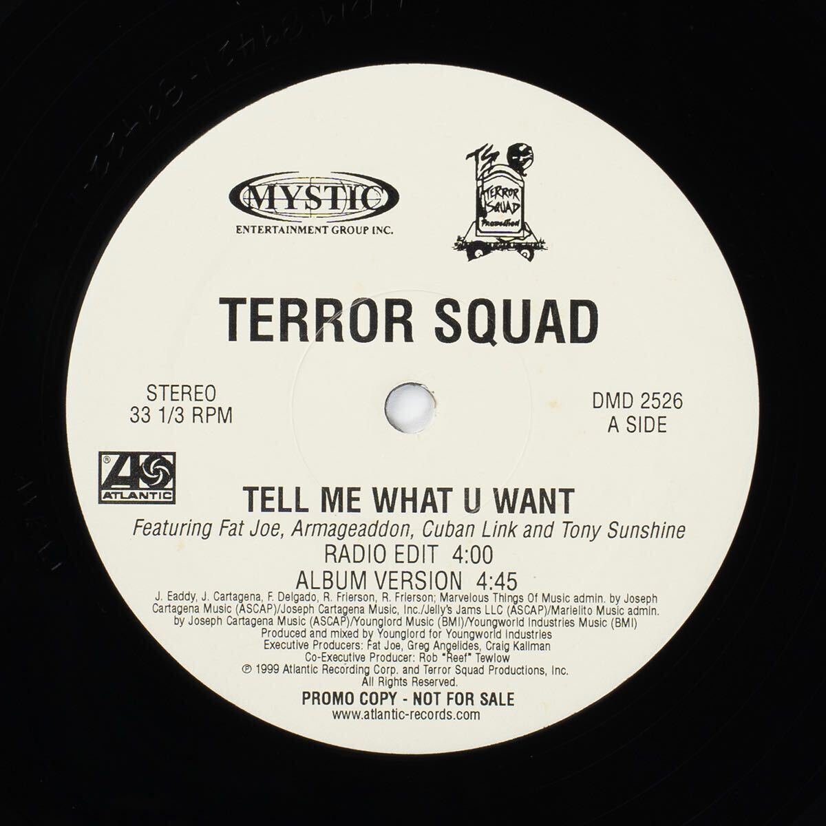 Terror Squad Tell Me What U Want 12 レコード拍卖