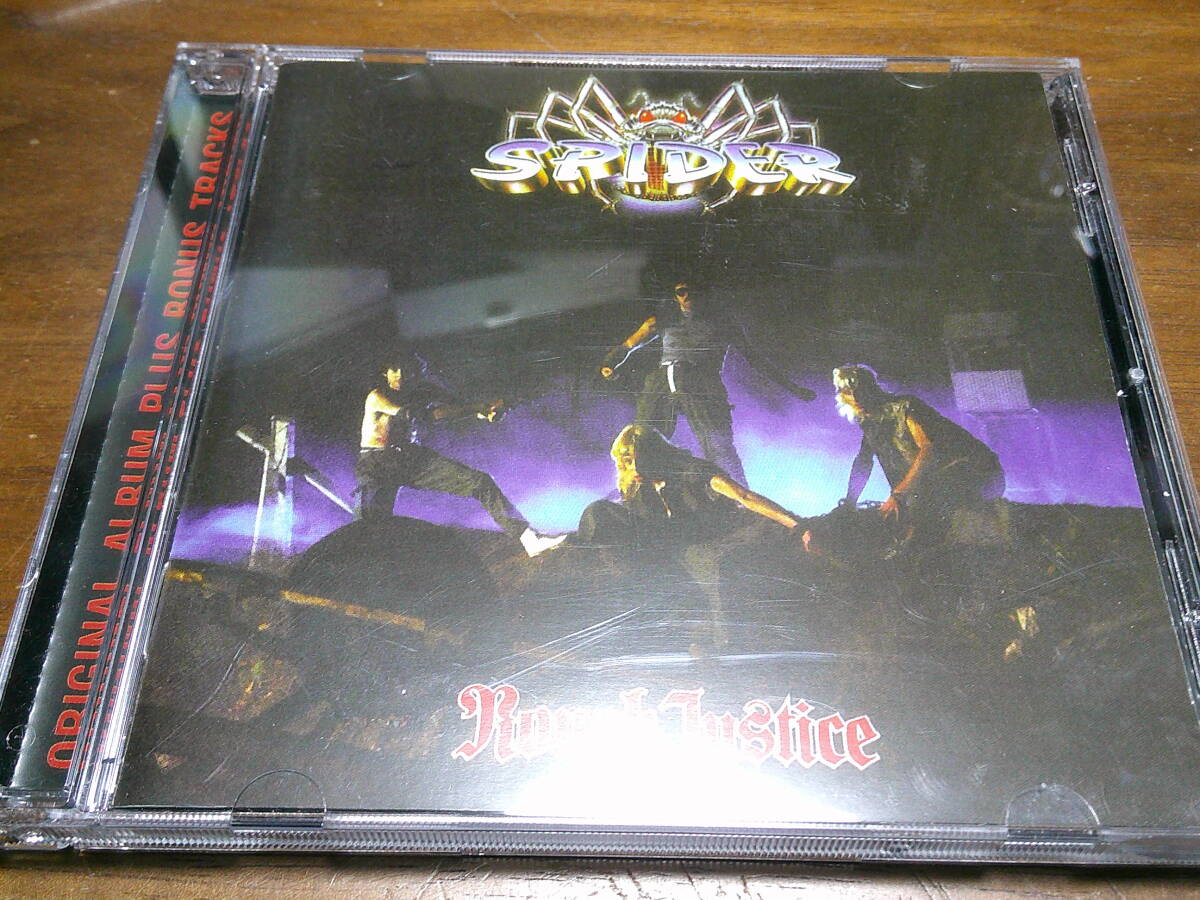 SPIDER《 Rough Justice 》★NWOBHM拍卖
