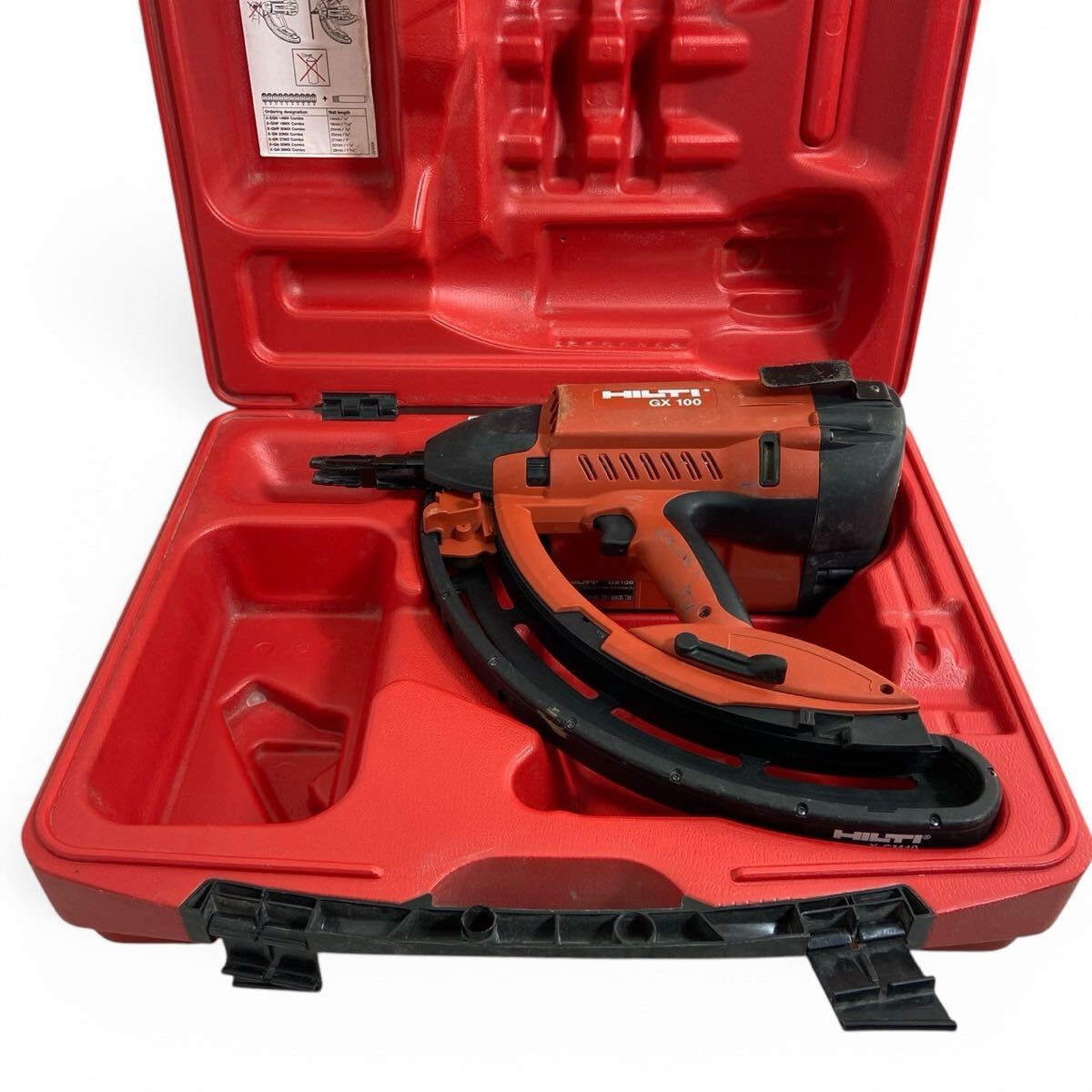 ★☆ヒルティHILTE ガス式釘打機 GX100 工具 大工道具 動作未確認 Q☆★拍卖