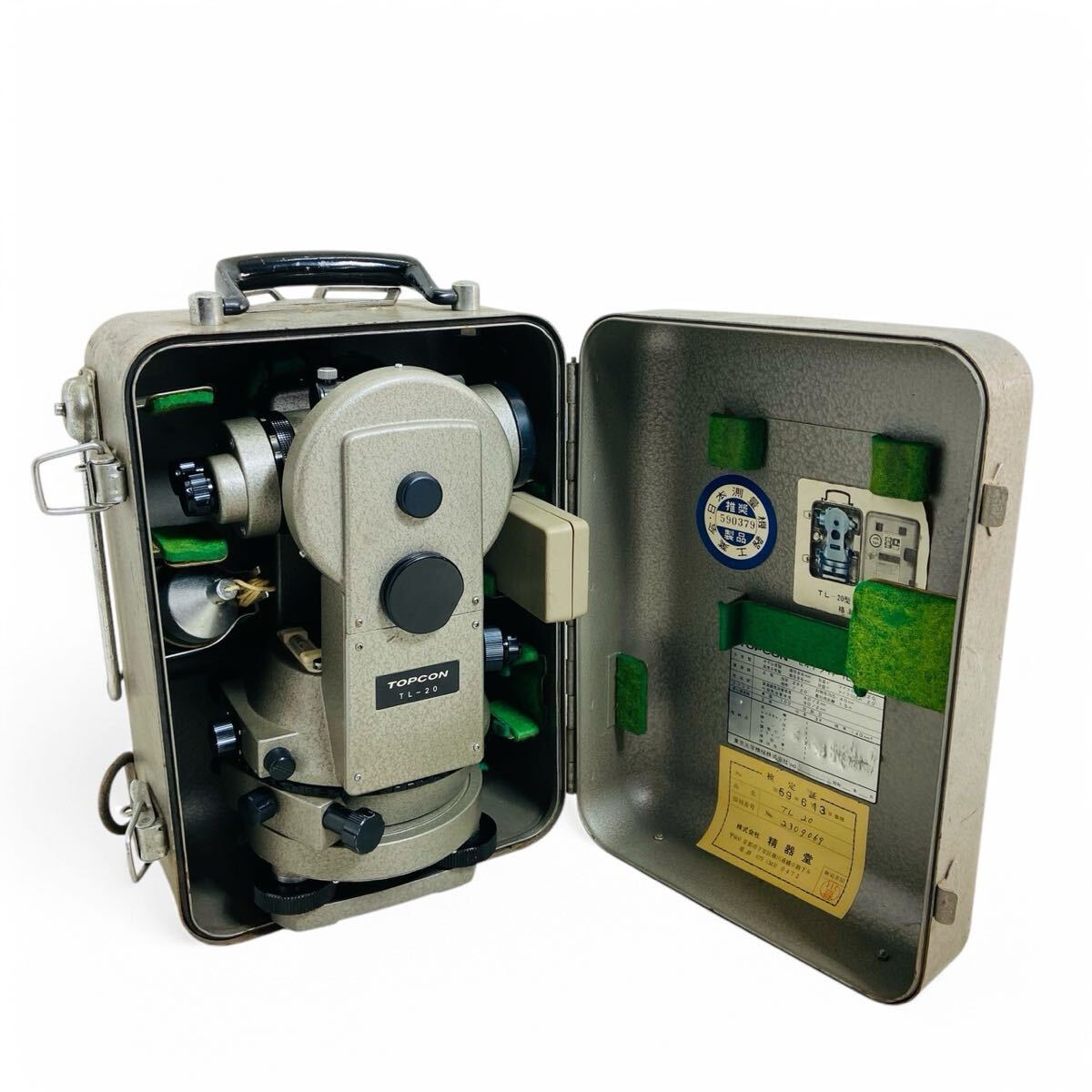 ★☆TOPCON トプコン セオドライト TL-20 測定器 測量器 測定 測量 現状品 L☆★拍卖