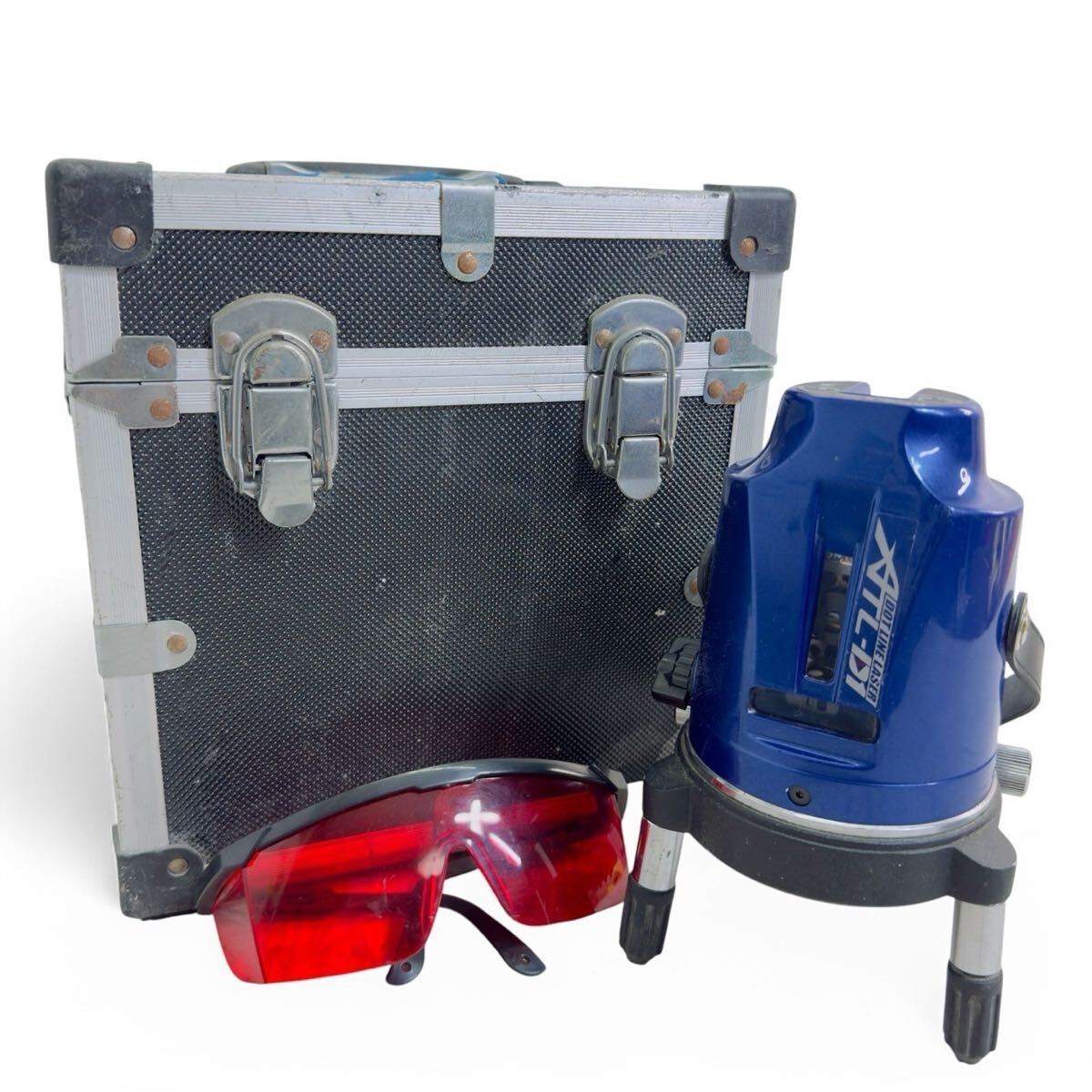 ★☆KDS ATL-D1 レーザー墨出し器 レーザー測定器 測定器 測量器 測定 測量 動作確認済み L☆★拍卖