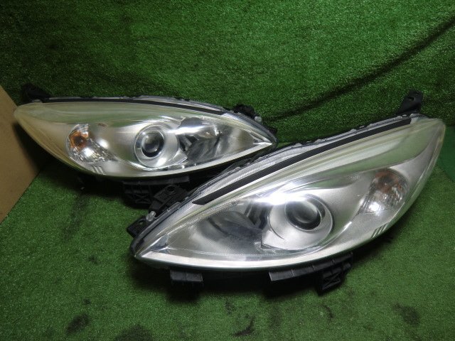 2012/10 プレマシー DBA-CWEFW 左右ヘッドライト P9566 左右セット【個人宅配送不可商品】拍卖