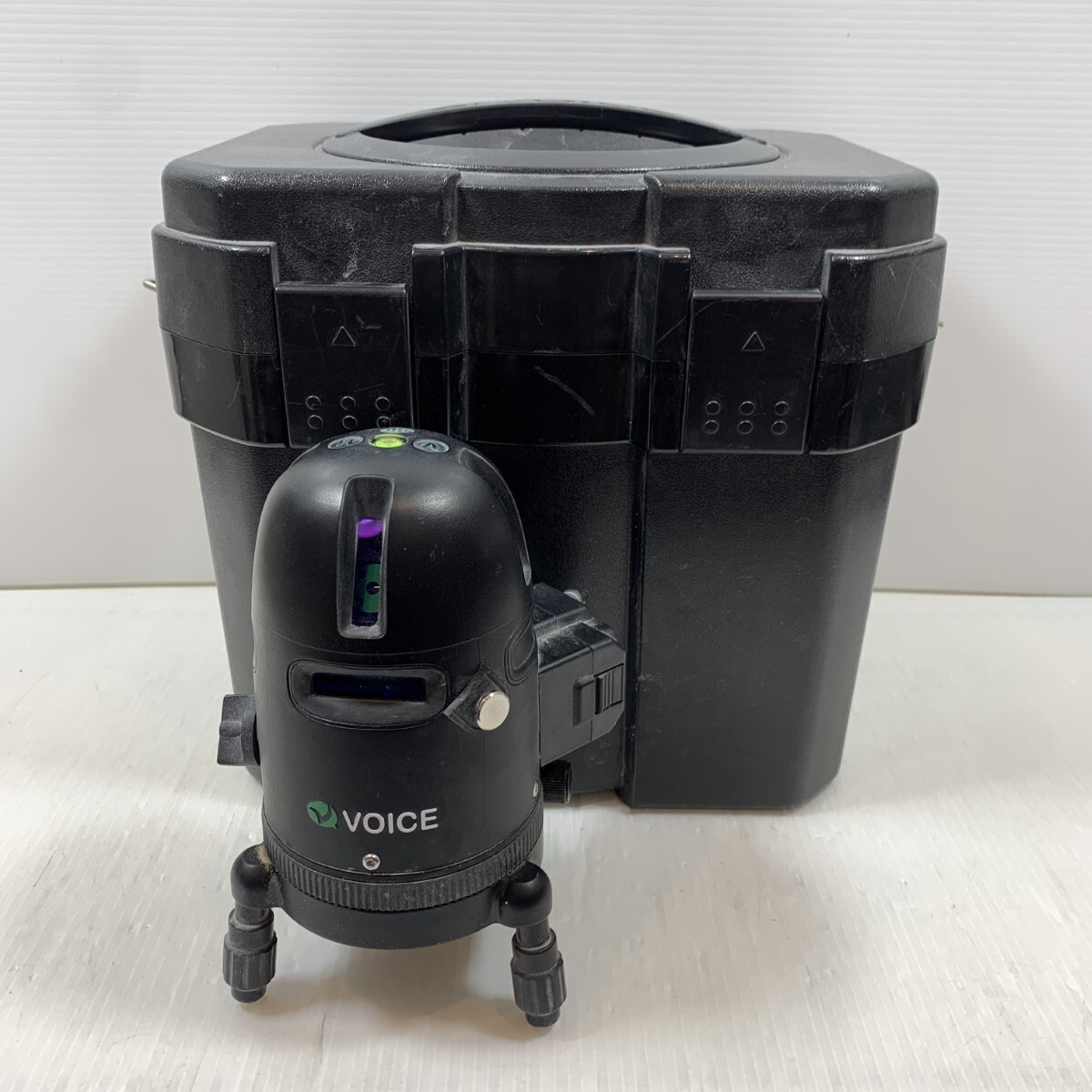 κκ VOICE レーザー機器 レーザー墨出し器 V12208000427 G5 ブラック やや傷や汚れあり拍卖