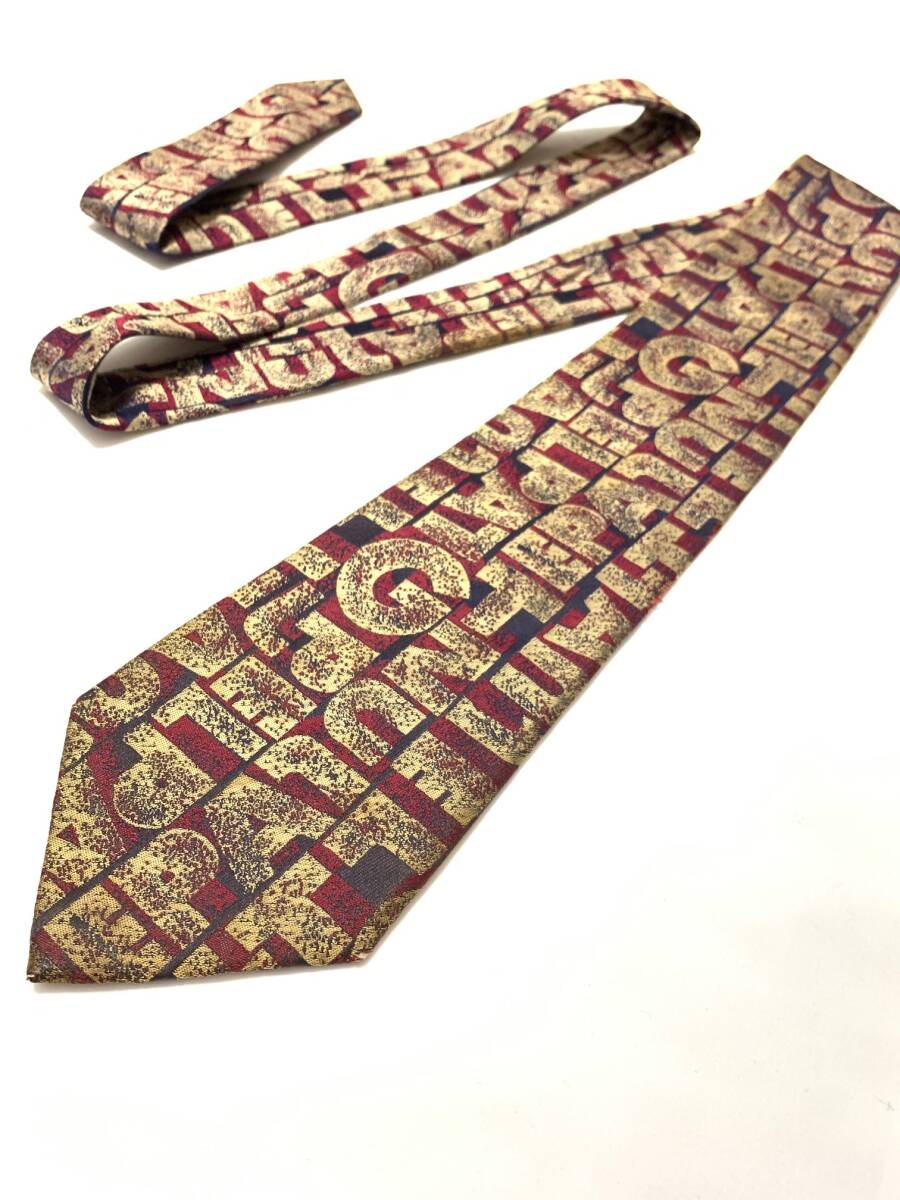 Jean Paul GAULTIER ジャンポールゴルチェ ゴルチエ 赤 レッド 系 ネクタイ アクセサリー アーカイブ archive red tie拍卖