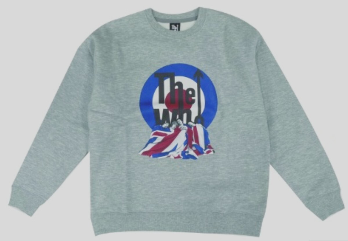 即決 ザ・フー メンズ ライセンス裏起毛トレーナー【L】新品タグ付き The Who スウェット拍卖