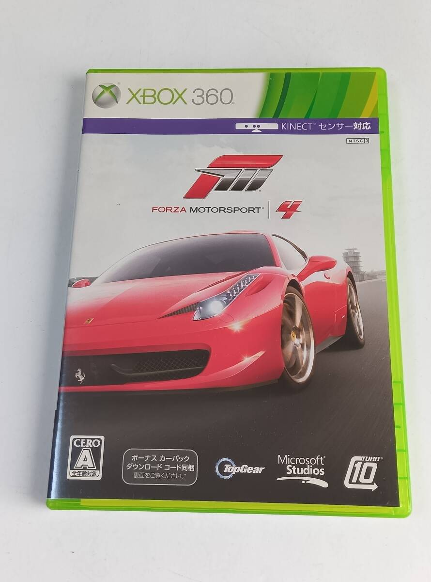XBOX 360 FORZA MOTORSPORT 4 ソフト フォルツァ モータースポーツ4拍卖