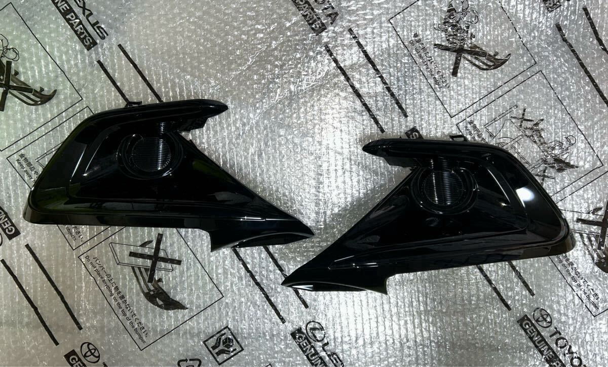 ☆納車前外し☆ TOYOTA トヨタ 純正 ZWE219H MZEA12H ZWE213H 210 カローラスポーツ 後期 フォグランプ フォグカバー 左右 左右セット拍卖