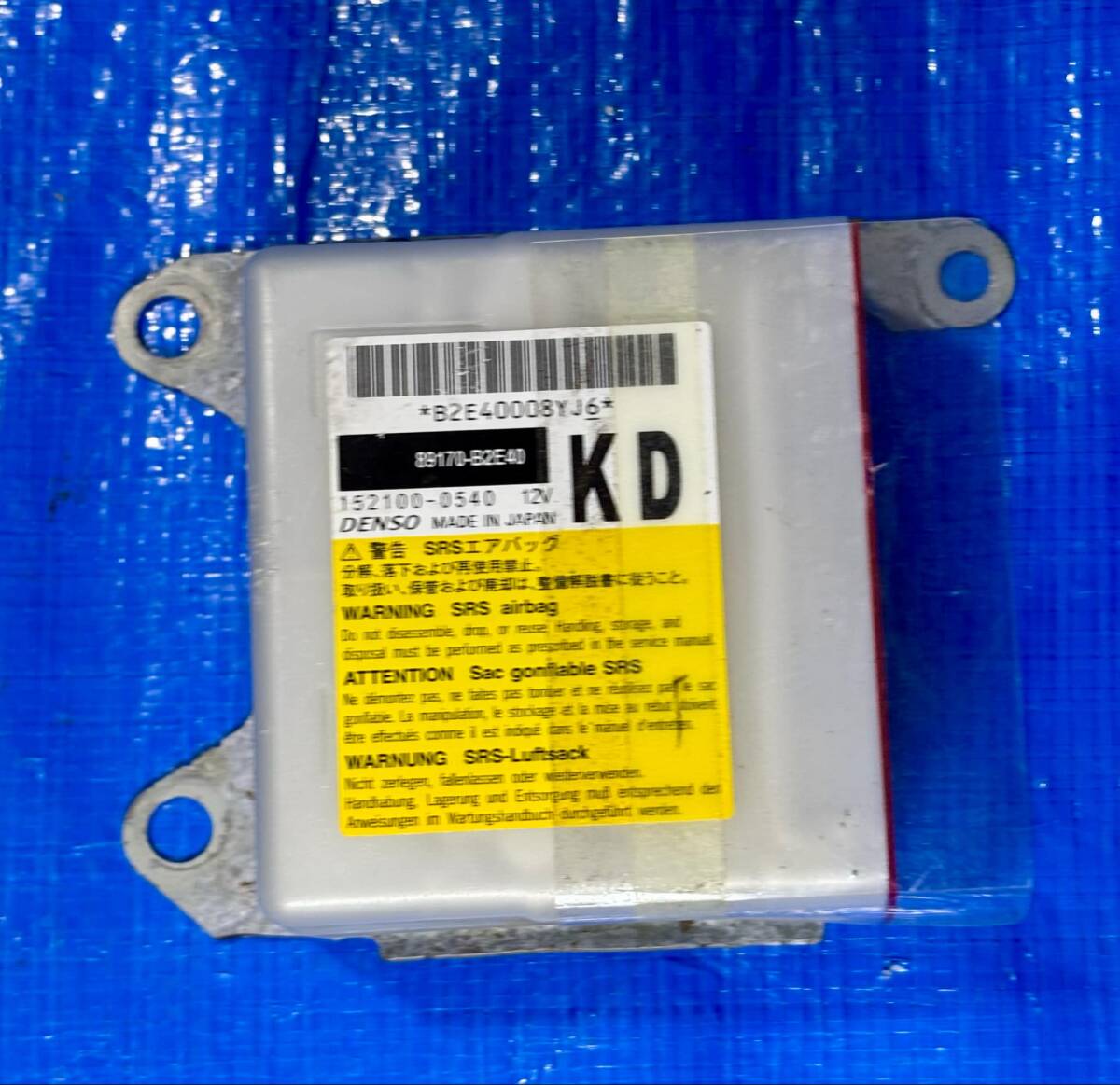 ミラトコット DBA-LA550S エアバックコンピューター 152100-0540 89170-B2E40 ジャンク拍卖