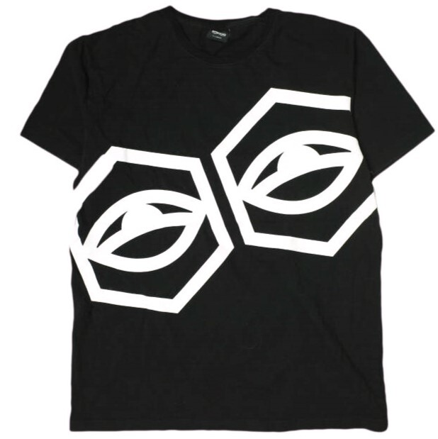 JETLAG BROTHERS ジェットラグブラザーズ BIG EYES TEE ビッグアイズTシャツ XL ブラック 半袖 プリント トップス g21045拍卖