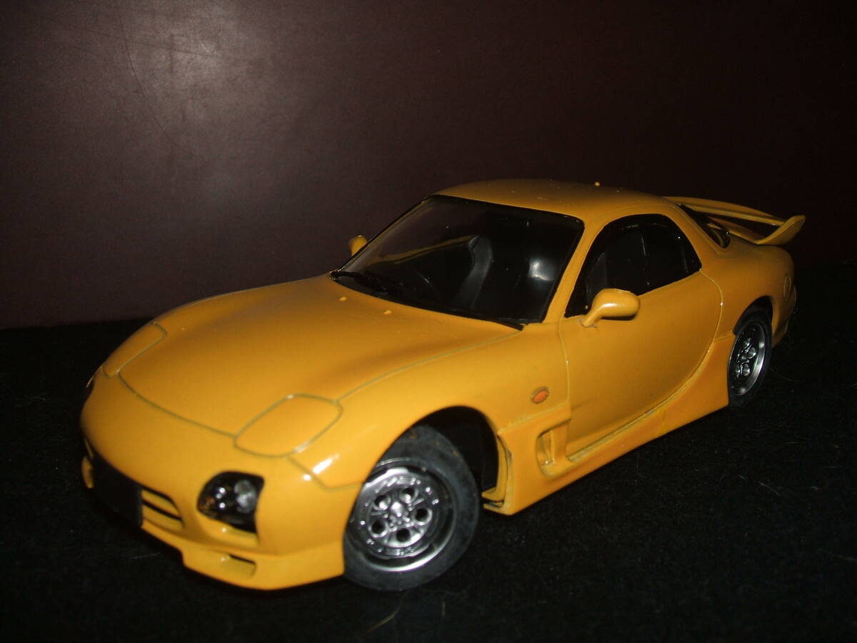FUJIMIフジミ模型1/24マツダアンフィニRX-7(FD3S)完成品 MAZDA RX-7 マツダスピードA-SPEC頭文字DMAZDASPEED高橋啓介拍卖