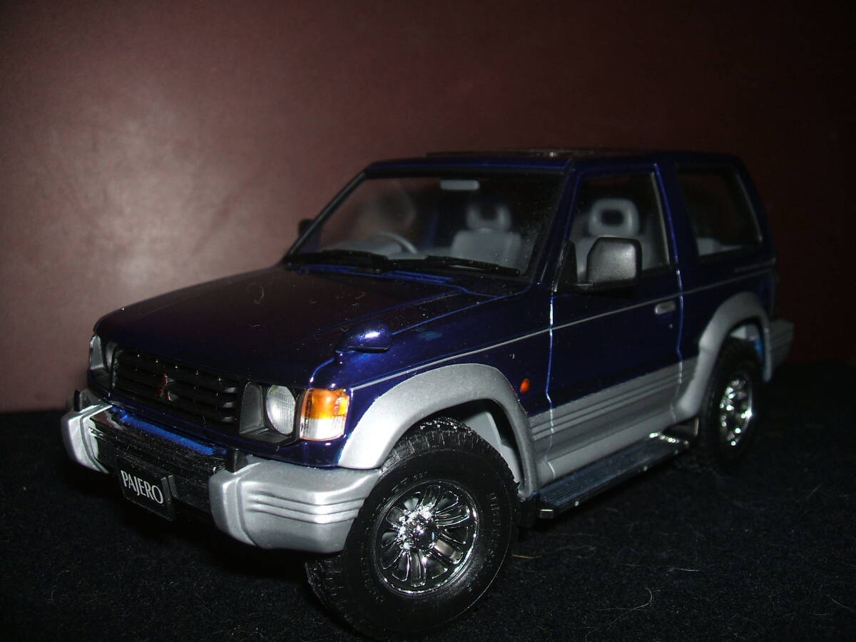 AOSHIMA アオシマ文化教材社 1/24 三菱 パジェロ メタルトップワイド XR-Ⅱ(V24WG) 完成品 MITSUBISHI PAJERO METALTOPWIDE ミツビシ拍卖
