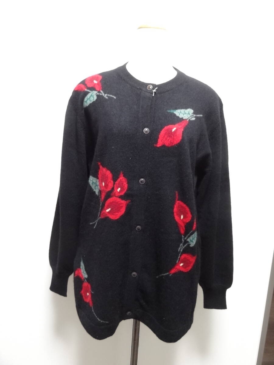 ★未使用タグ付き★6万9000円★アランモード★Alan.Mode★ピュアカシミア100カ―ディガン★拍卖