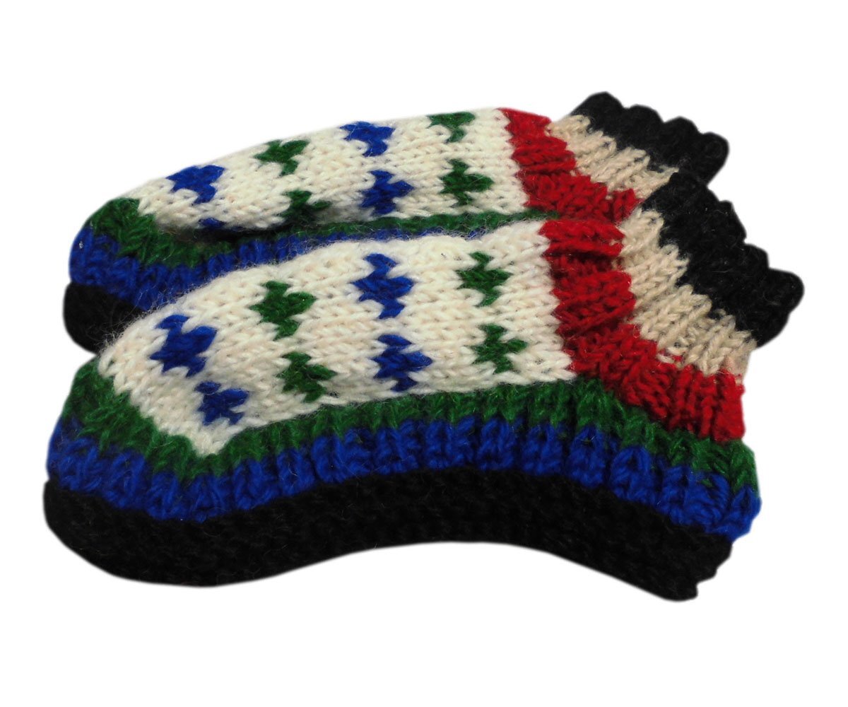 ■☆アジアン衣料 ネパール手編みウールソックス(NKU-7)拍卖