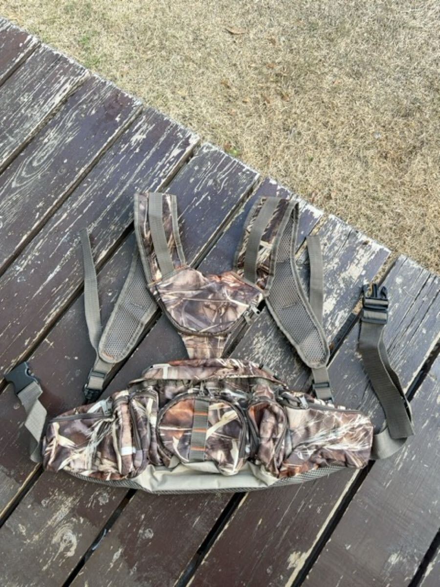 ヒップバッグ/ウェストバッグ】Realtree Max5迷彩: リアルツリー: 狩猟 射撃 シューティング ハンティング ショルダーストラップ付き拍卖